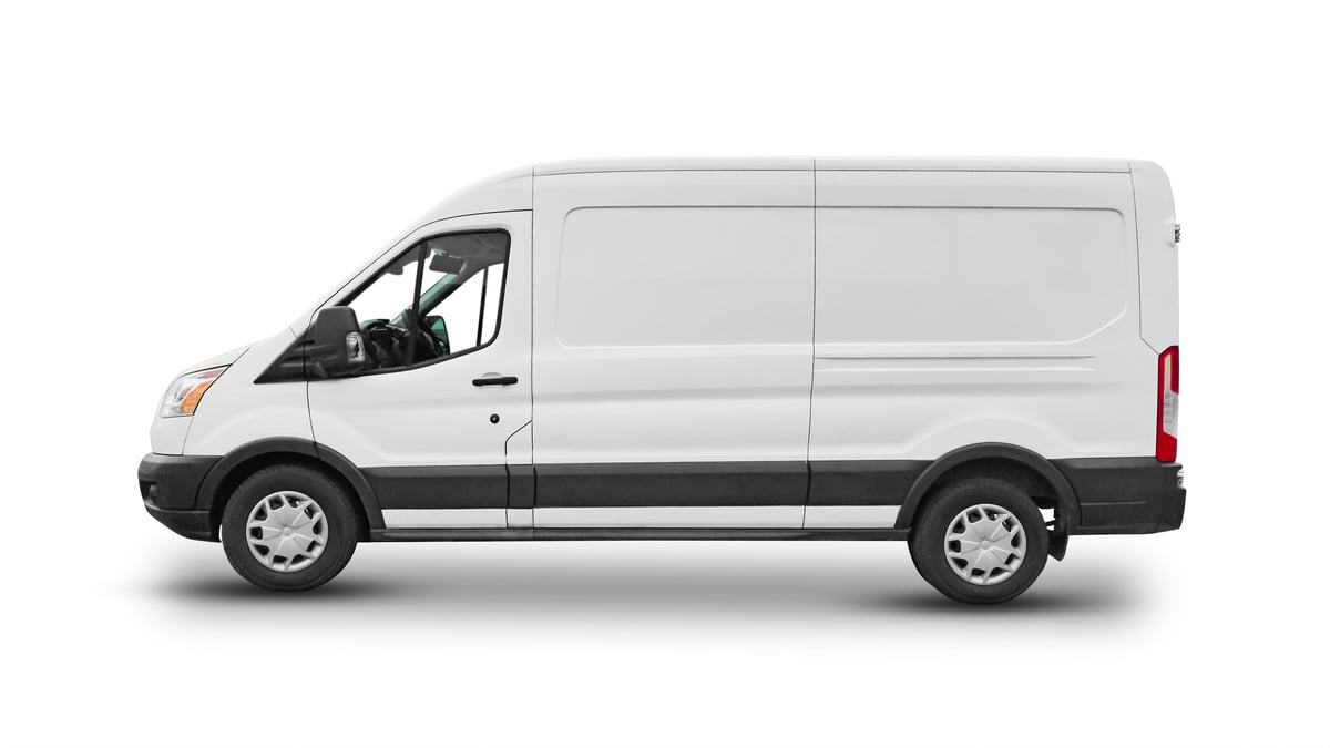 Cargo van for small deliveries