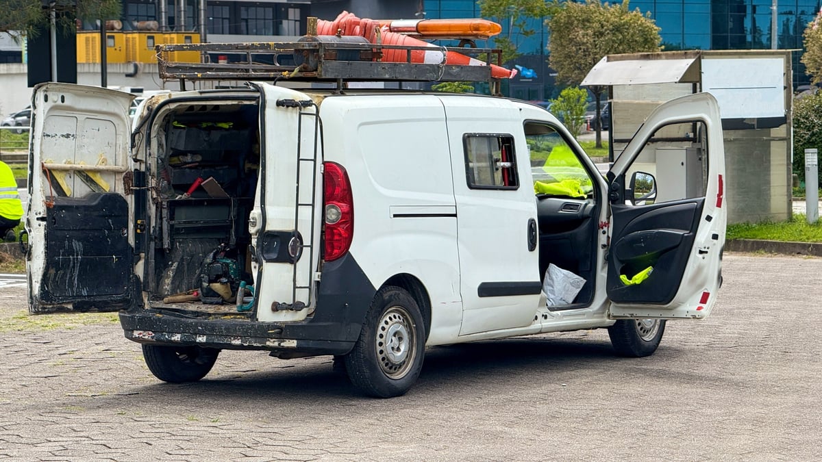 Boyd Logistics work van loaded with tools and equipment